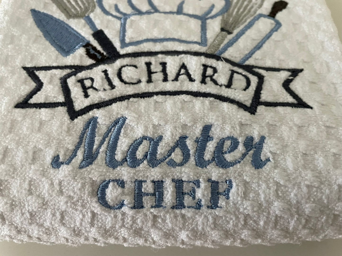 Personalized Master Chef Towel