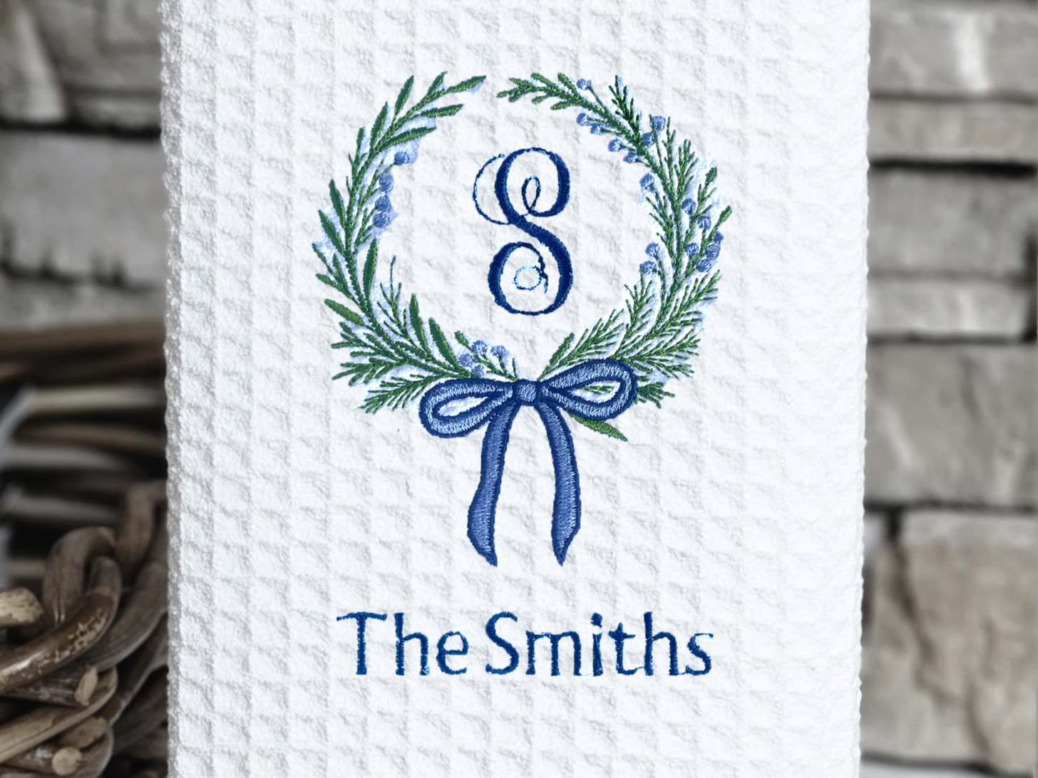 Monogrammed Towels