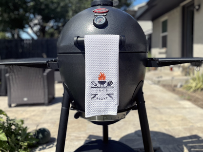 Personalized BBQ Grill Towel: